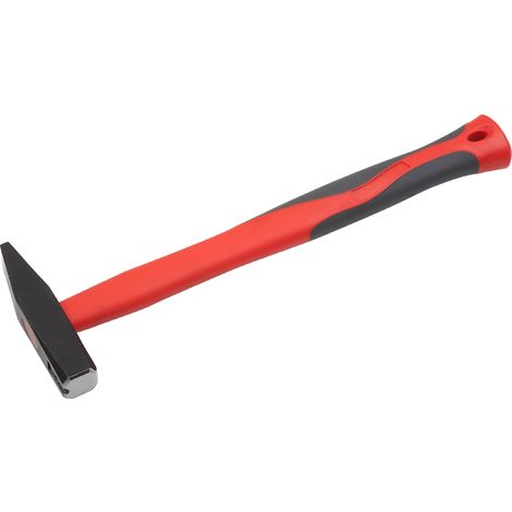 Meister 2212350 Martello da fabbro in fibra di vetro con guida d'aiuto, peso: 300 g