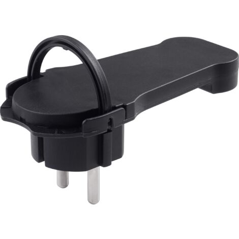 Meister 7421080 Connettore ad Angolo, Nero, 1 pezzo