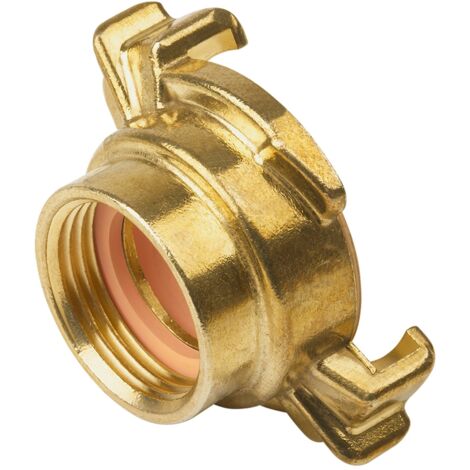 Meister Raccordo rapido filettato – 24,66 mm (3/4") Filettatura Femmina – Ottone – Adatto per Acqua Potabile – qualità Testata – accoppiamento Tubo/connettore Tubo / 9925320
