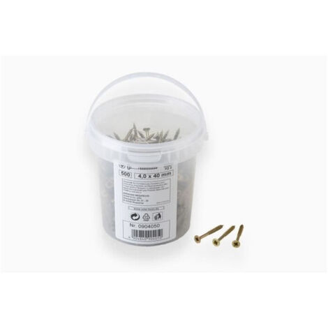 Meister Vis universelles 4 x 40 mm Lot de 500 904050
