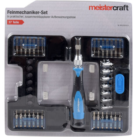 MEISTERCRAFT Feinmechaniker-Set 37 Teile