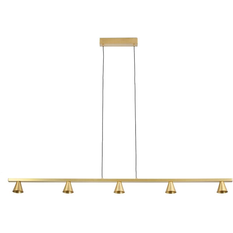 

MEITNER Lámpara colgante oro 5 luces - ORO BRILLO