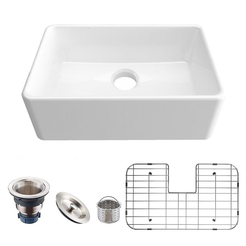 Vier de ferme 61 cm -Céramique blanche - Meje