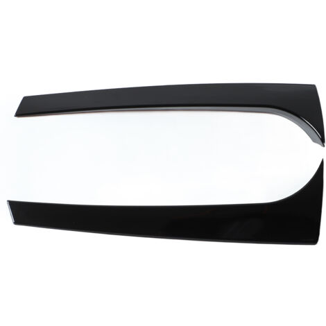 [Mejilla] [2 alerones laterales para la ventana trasera] Negro brillante para Karoq 2017-2022 ABS