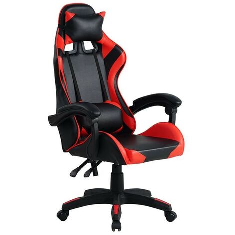 Mek rot-schwarzer Gaming-Sessel