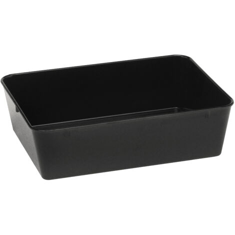 Melamin-Fleisch- und Lebensmittelbehälter 310x190x80mm schwarz - Hendi 568507