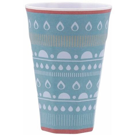 MELAMINA ARIZONA QD. VASO ALTO H12CM.
