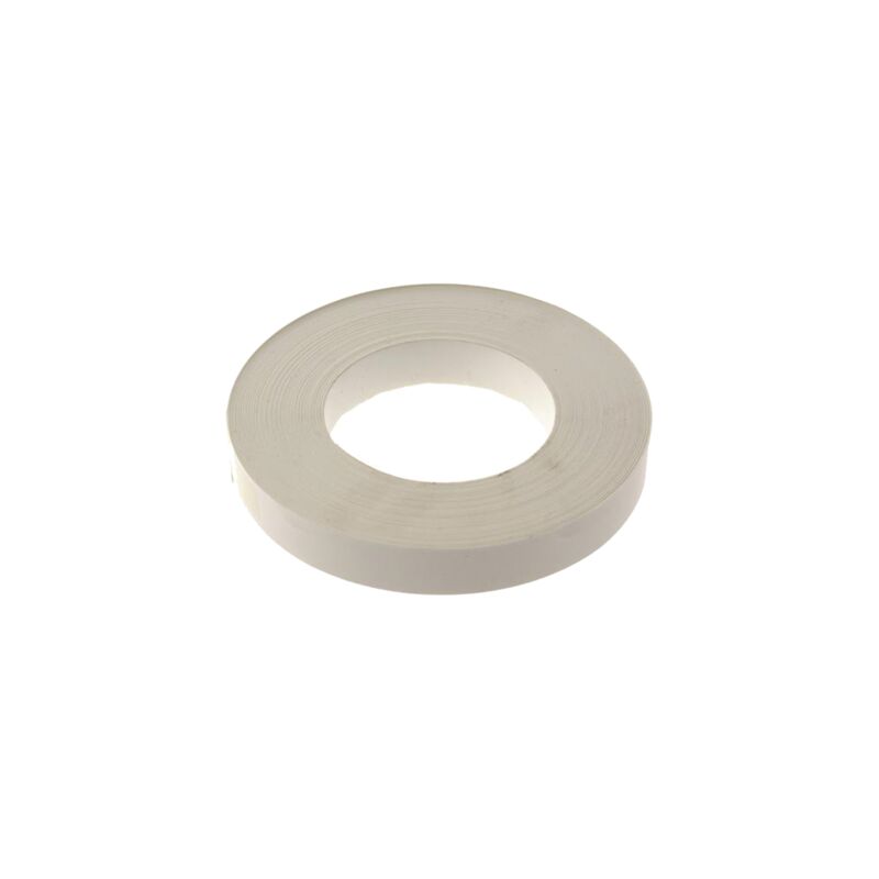 Melaminharzbeschichtete Kante Nordlinger weiß vorgeleimt - 100m x larg.23mm - genarbt melafix - 074458
