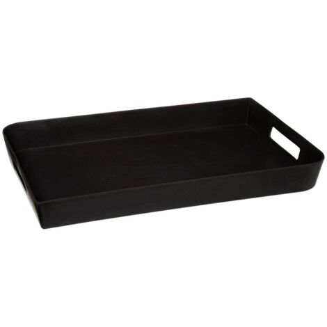 Melamintablett 45x30cm schwarz 'noir kitchen' col.