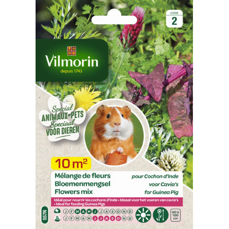 Mélange de fleurs pour Cochons d'Inde Vilmorin