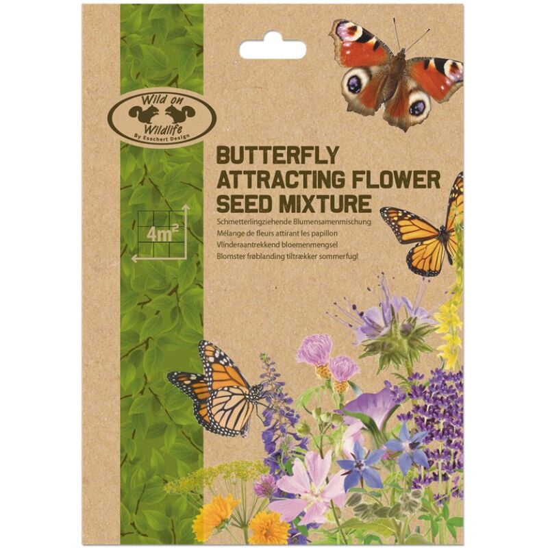 Esschert Design - Mélange de fleurs pour attirer les Papillons