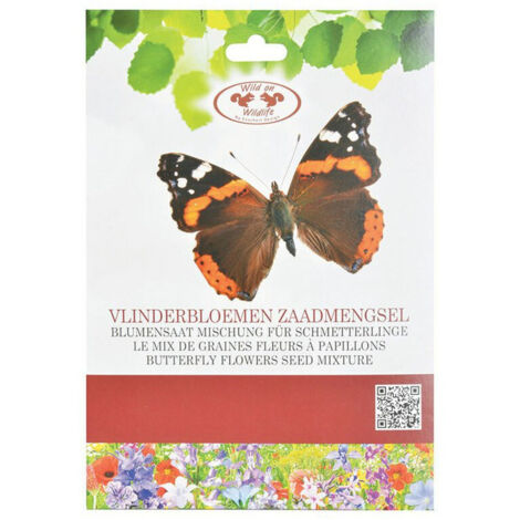 Mélange de Graines fleuries attractives des Papillons
