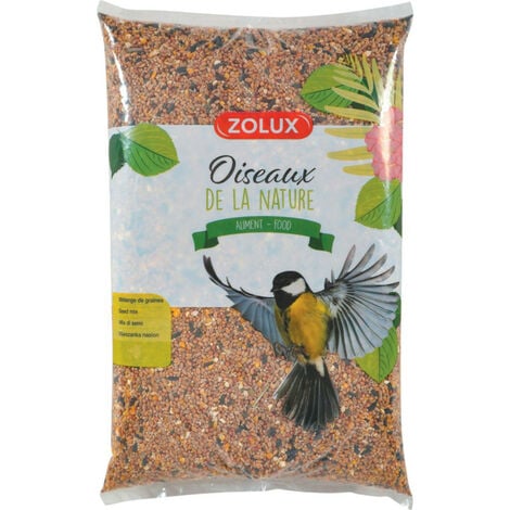 sac 5kg pour oiseaux de jardin - zolux