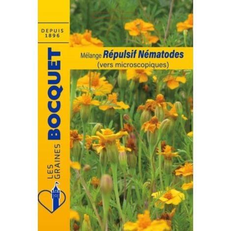 Mélange écologique de graines de fleurs répulsifs Nématodes - 10g
