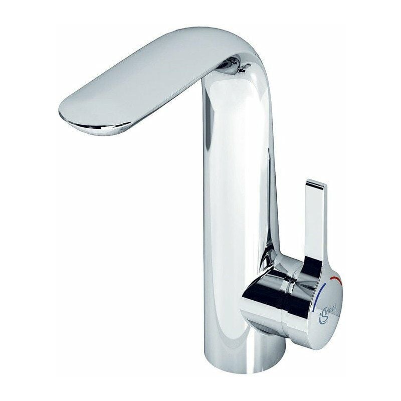 

Mezclador de lavabo IDS EH MELANGE m desagüe alto o desagüe automático cromado