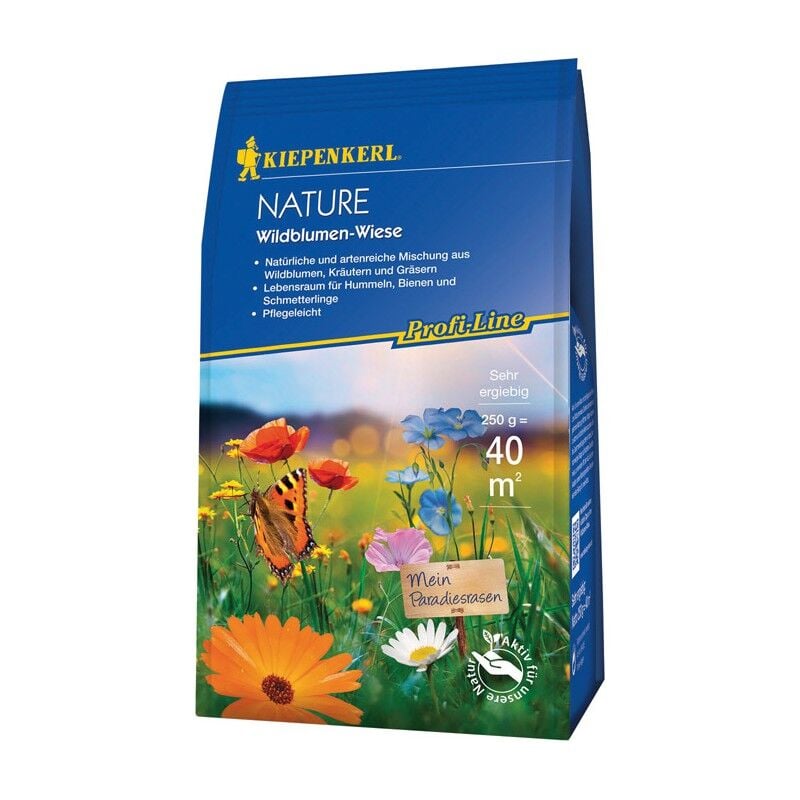 Mélange naturel et diversifié de fleurs sauvages 250g Profi-Line Nature