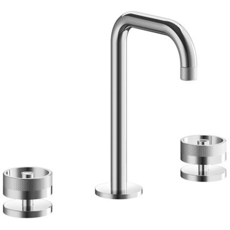 Mélangeur 3 Trous Haut Chrome Rota - CRISTINA ONDYNA RT20651
