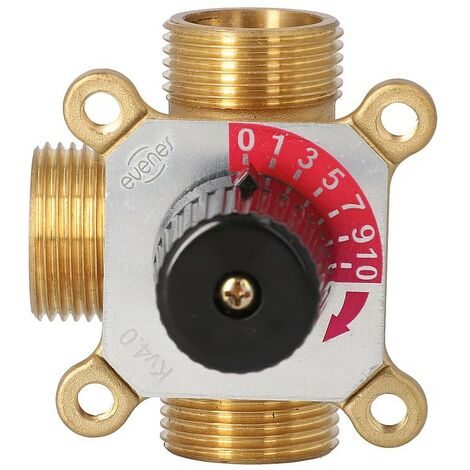 Melangeur 3-voies Easyflow, Type 3A DN20 (3/4") male, Kvs 2,8