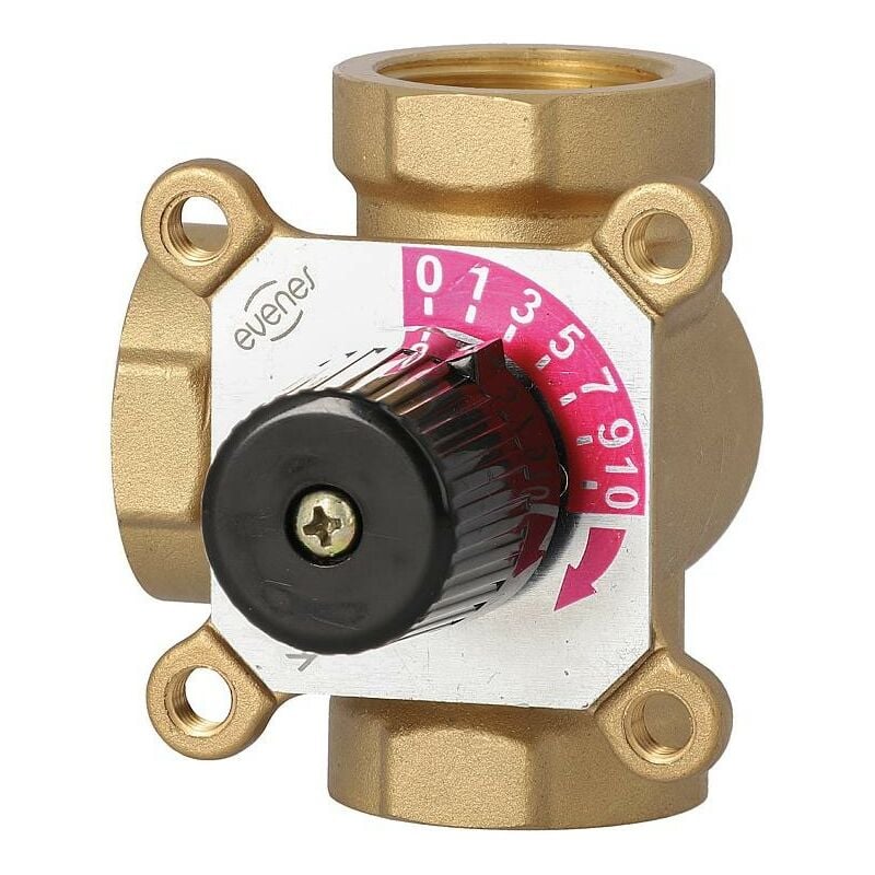 Banyo - Melangeur 3-voies Easyflow, Type 3I DN32 (1 1/4') fem, Kvs 16