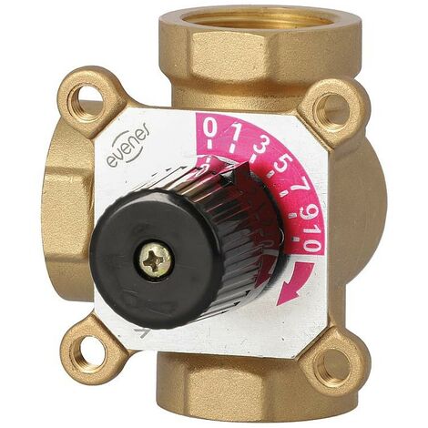 Melangeur 3-voies Easyflow, Type 3I DN32 (1 1/4") fem, Kvs 16