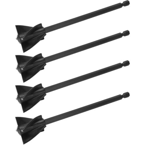 Mélangeur 5 Lames pour Peinture - Pales en Résine Réutilisables pour Perceuse, Mélange Uniforme
