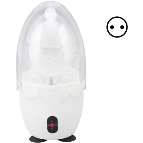 Mélangeur à Œufs Électrique, Batteur d'Œufs Portable pour Cuisine, Mélange Yolk et Blanc, 100-240V avec Prise UE