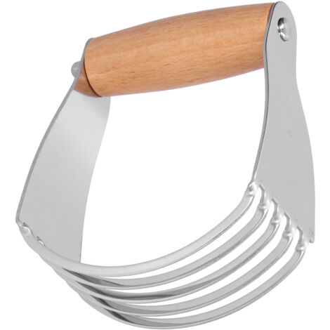 Mélangeur à Pâte Professionnel en Acier Inoxydable - Couteau à Pâte avec Lames Robustes - Accessoire Pâtisserie Durable