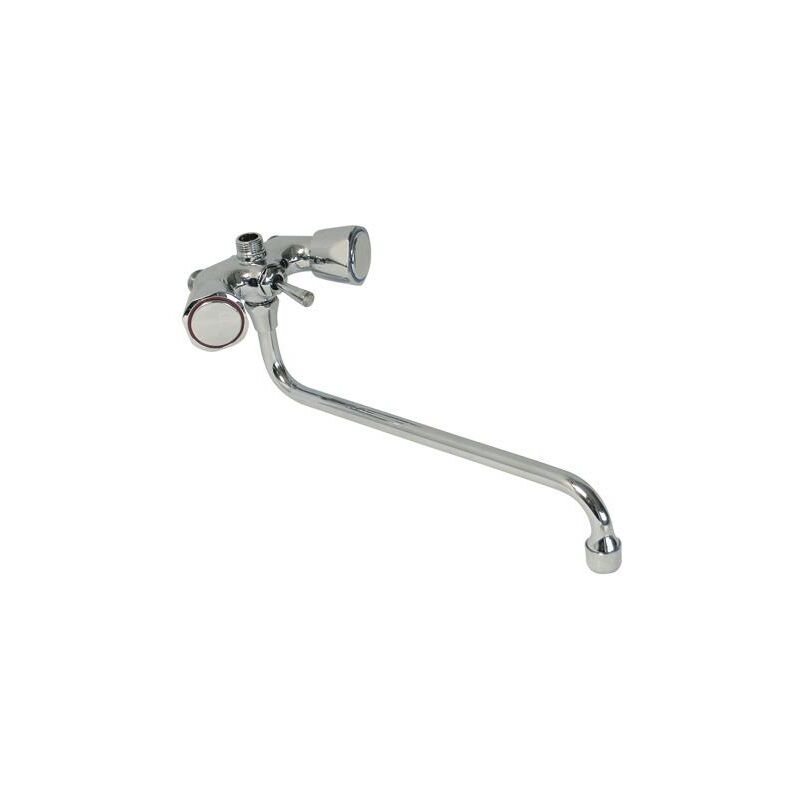 Melangeur bac douche chrome - entraxe special