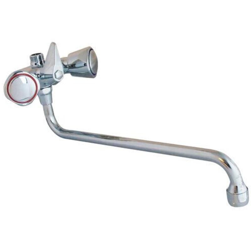 Melangeur bac douche chrome - entraxe special