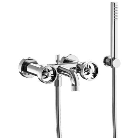 Mélangeur bain douche chromé Rota - CRISTINA ONDYNA RT18051