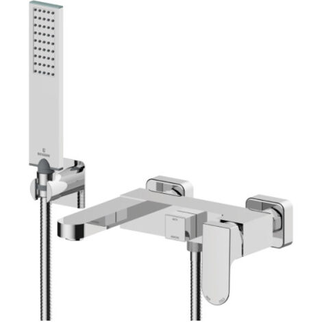 Mélangeur bain/douche et douchette flat one GILLO - BOSSINI Z00727021
