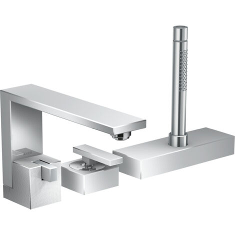 Mélangeur de bain AXOR Edge 3 trous à levier unique, taille
