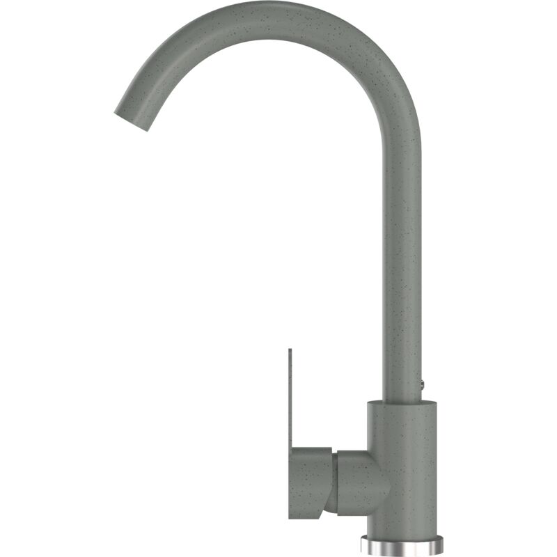 Granitan - Melangeur de cuisine gris pour evier robinet prestige 85111892