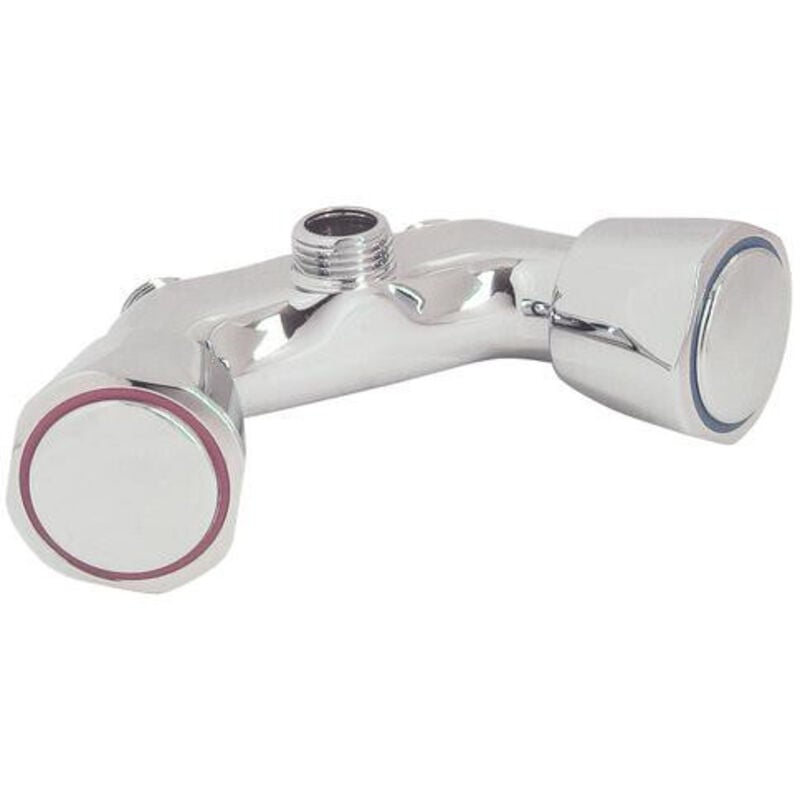 Blanc Habitat - melangeur de douche chrome - entraxe special