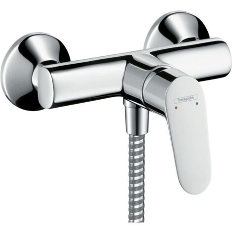 Hansgrohe – Mitigeur thermostatique de douche – Finition métal chromée – Débit 15 l/min à 3 bar – Clapet anti-retour silencieux – Installation facile