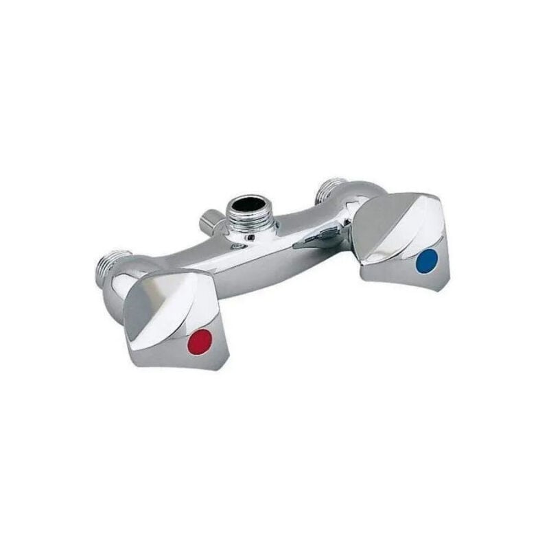 Mélangeur de douche, entraxe 12 cm