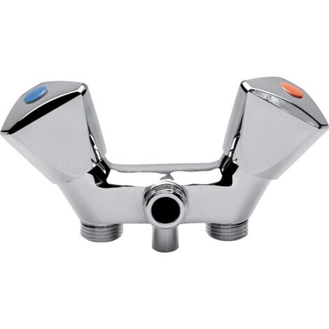 Mitigeur De Douche Mural SIDER - Entraxe 80 Chromé - Laiton 1/2 15x21 - NEUF
