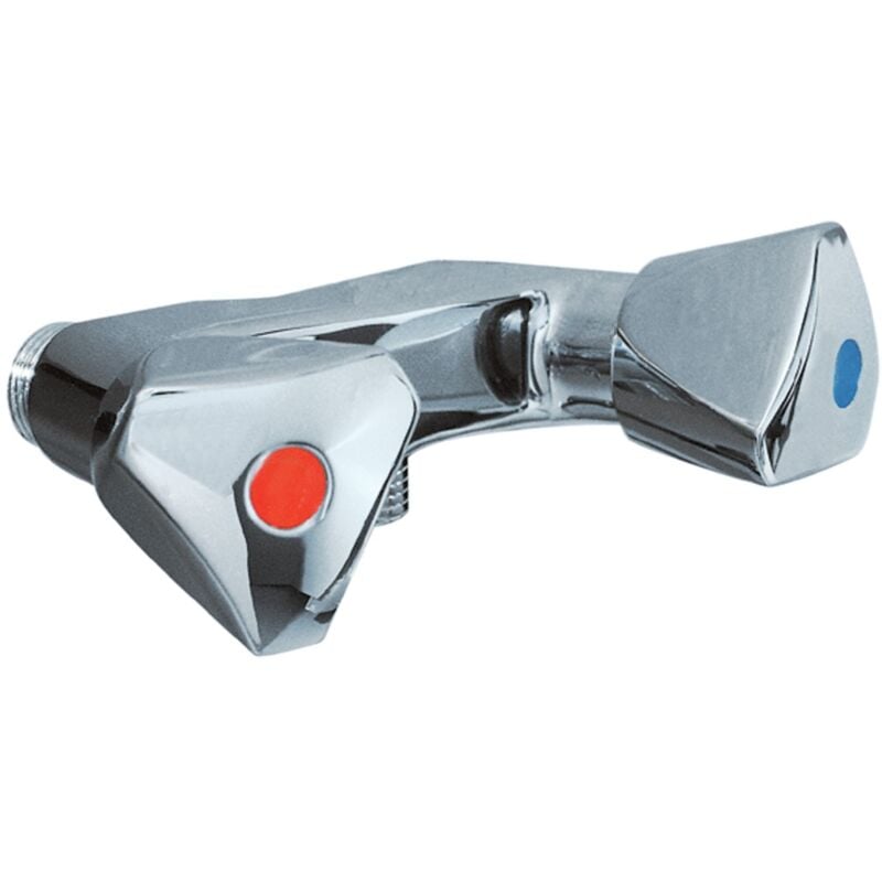 Mélangeur mural douche 80 mm-tête à clapet Presto 70652