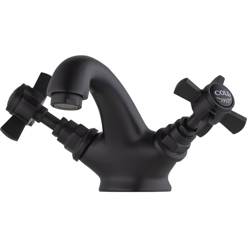 Mélangeur de lavabo retro Eurosanit Noir