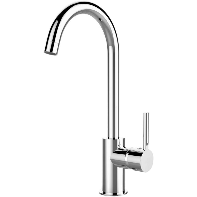 Mélangeur d'évier Chrome avec Monocommande mod. Maxim