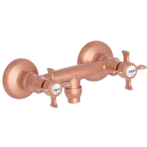 Mélangeur Douche CHAMBORD Or Rose Brosse Pvd - CRISTINA ONDYNA CH12234P