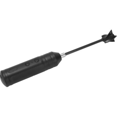 Mélangeur Électrique pour Résine Époxy, Moteur Puissant avec 4 Tiges de Mélange Remplaçables, Portable et Léger - Noir