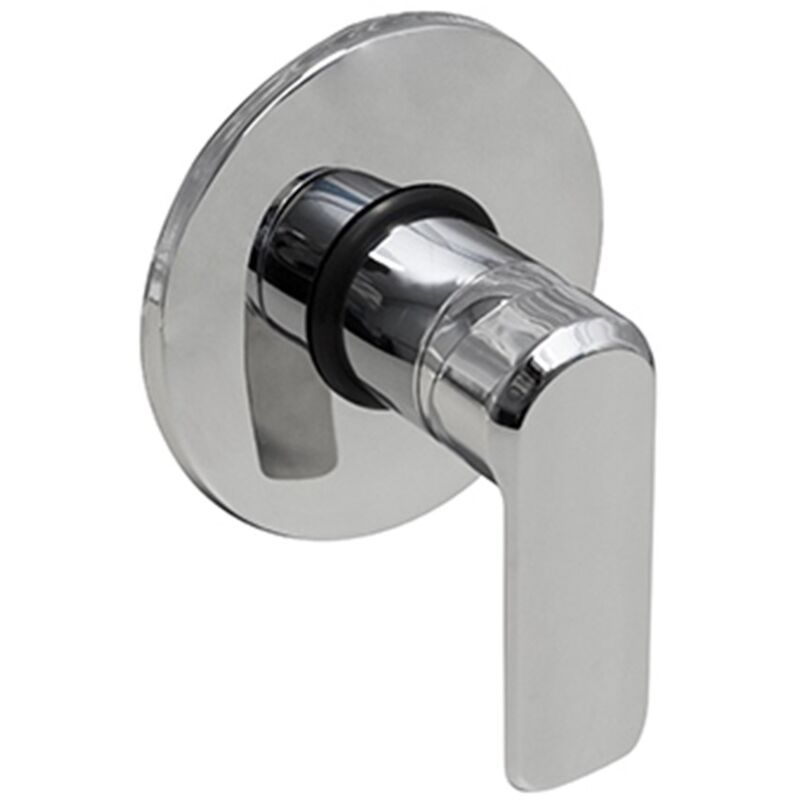 Mélangeur encastré 1 voie Chrome avec Levier monocommande mod. Alma