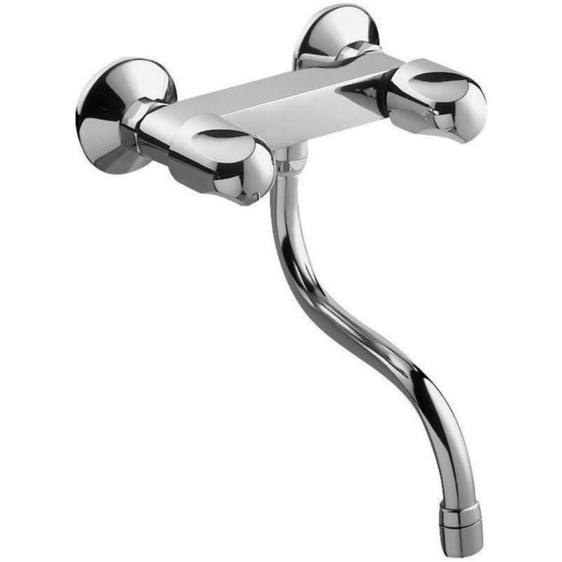 Jacob Delafon - Melangeur cuisine Galeo Mural chrome