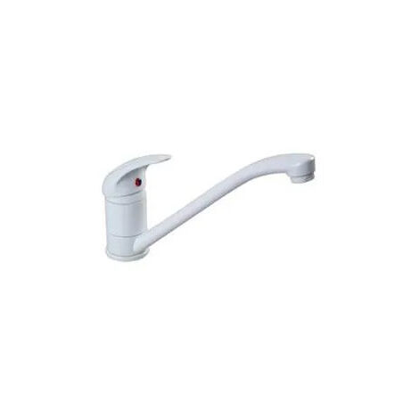Mélangeur évier SANDRI modèle OASIS STANDARD Blanc