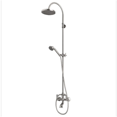 Mélangeur kit colonne bain-douche mural inverseur chromé Liberty Line - Bossini L01203030