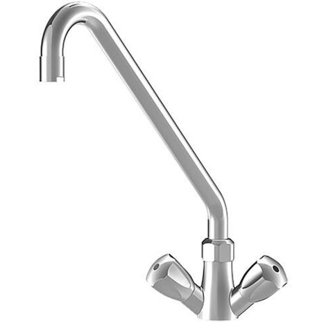 Mélangeur KWC Gastro forme haute Saillie 300 mm