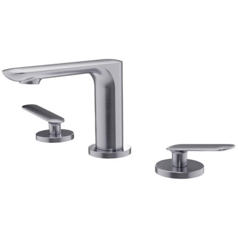 Melangeur Lavabo 3 Trou Foil Alux - CRISTINA ONDYNA FL20515