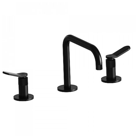 Mélangeur lavabo 3 trous BLACKMAT EAST SIDE - CRISTINA ONDYNA ES20413