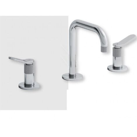 Mélangeur lavabo 3 trous Chromé EAST SIDE - CRISTINA ONDYNA ES20551
